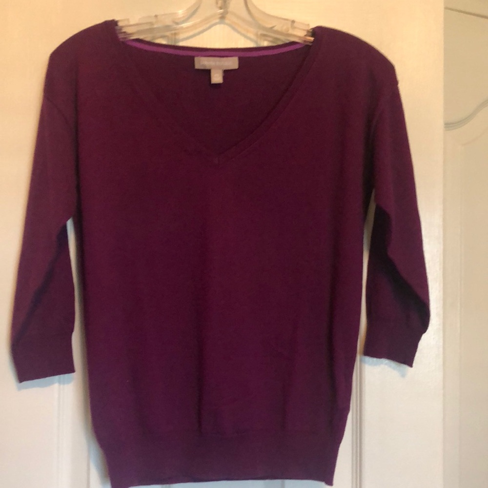 Lightweight magenta sweater